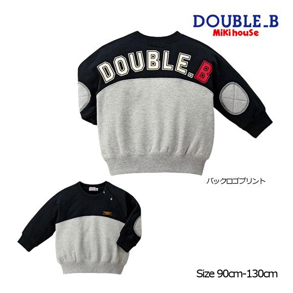 wb ミキハウス ダブルビー mikihouse バックロゴ プリント wb ミキハウス ダブルビー mikihouse バックロゴ プリント