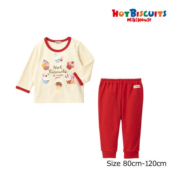 MIKI HOUSE ○30％OFFセール○ミキハウス ホットビスケッツ スイーツ柄 