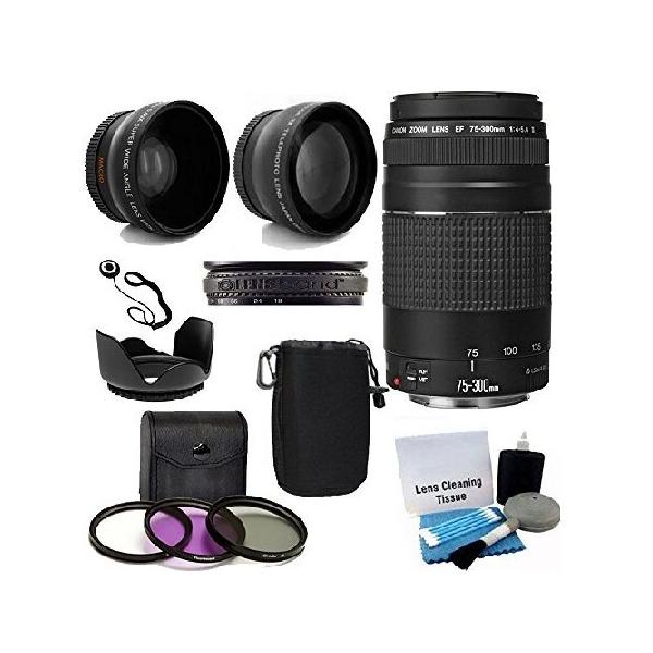 Canon EF 75-300mm f/4-5.6 III 望遠ズームレンズ 2倍望遠レンズ