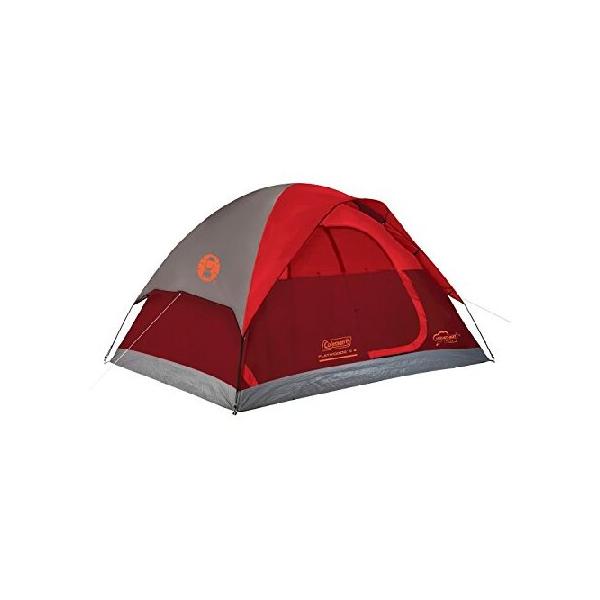 Coleman Flatwoods II ドーム型テント 4人用 Coleman Flatwoods II 4-Person Lightweight Dome Camping Tent