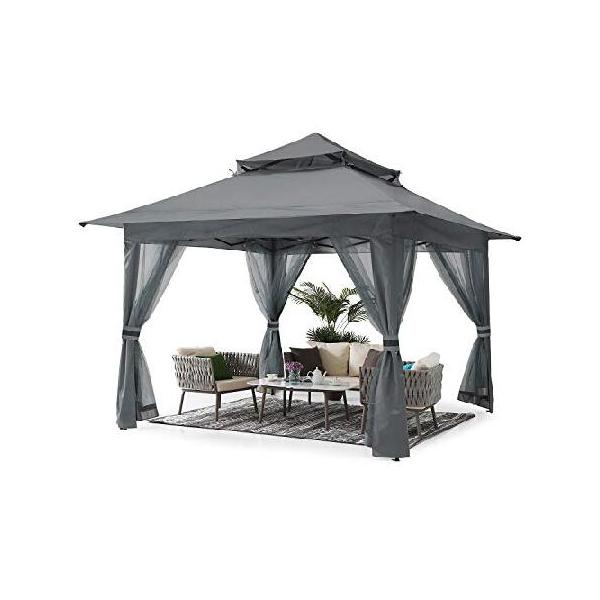 ABCCANOPY ワンタッチタープテント 3mx3m センターロック付き