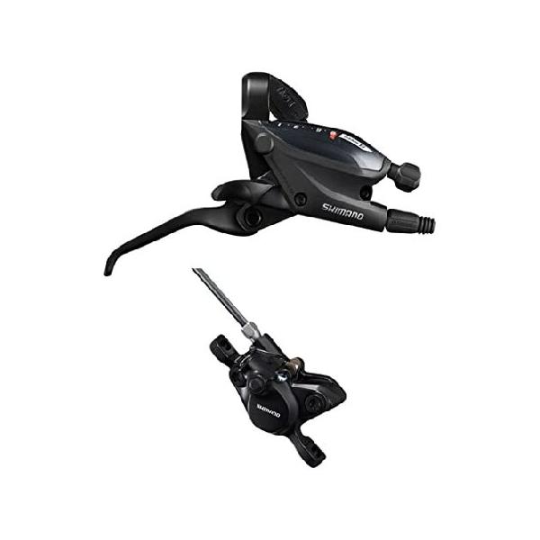 SHIMANO Bicycle Disc Brake Lever Assembled Set - ST-EF505 ((8R