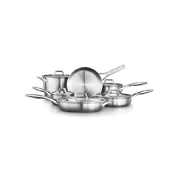 Calphalon (カルファロン) Premier ステンレス製の鍋と Calphalon (カルファロン) Premier ステンレス製の鍋と
