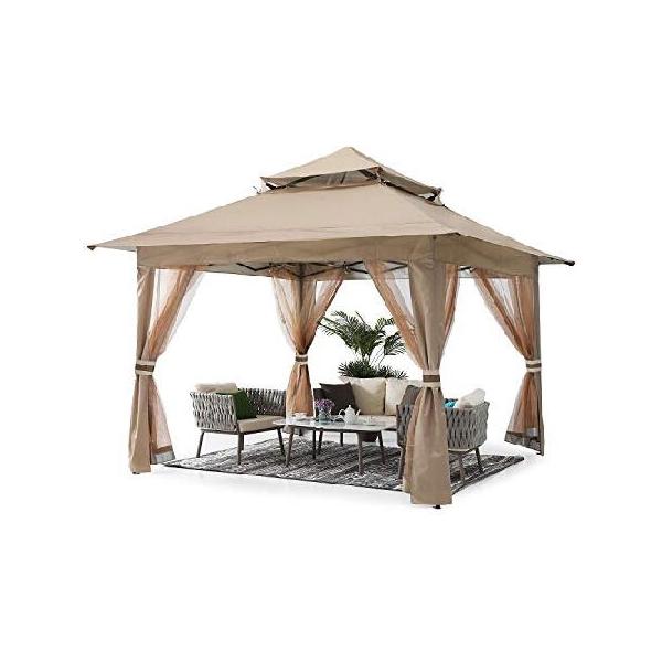 ABCCANOPY ワンタッチタープテント 3mx3m センターロック付き