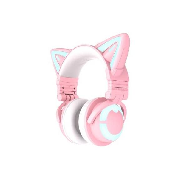 YOWU 猫耳ヘッドホン 第3S/3G世代 YOWU RGB 猫耳ヘッドホン 3S ワイヤレス Bluetooth 5.0 マイク
