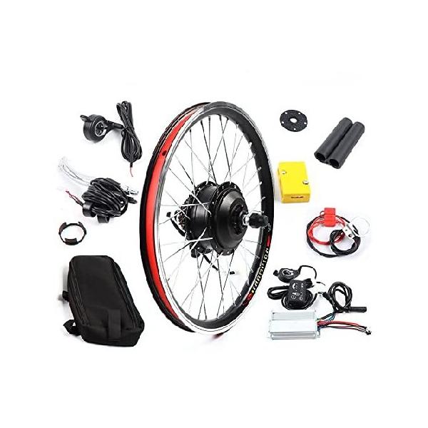 20インチ後輪ホイールモーター Amazon | 20 インチ電動自転車変換キット 48V 1000W リアドライブ