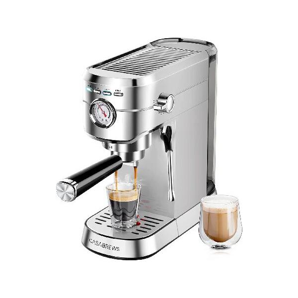 CASABREWS Espresso Machine 20 Bar, Professional Maker with