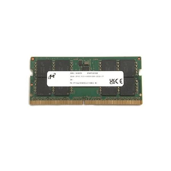 Micron SODIMM 32GB DDR5 4800 PC5 2Rx8 MTC16C2085S1SC48BA1