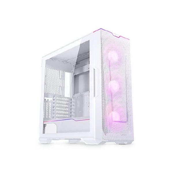 Phanteks Eclipse G500A Mid Tower Case, DRGB, Matte White : Rean