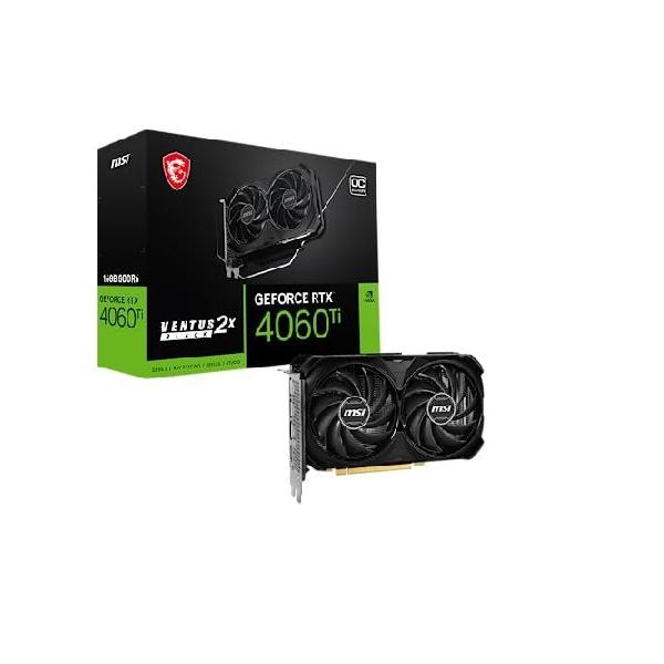 グラフィックボード・グラボ・ビデオカード MSIGeForceRTX4060TiVentusBlack 2XOC 16GB Amazon | MSI グラフィックスボード GeForce RTX 4060 Ti VENTUS