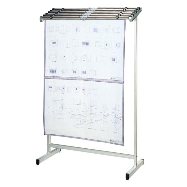 ナカキン 図面架 図面掛け ラック A1 530-A1 中古 地域限定送料無料
