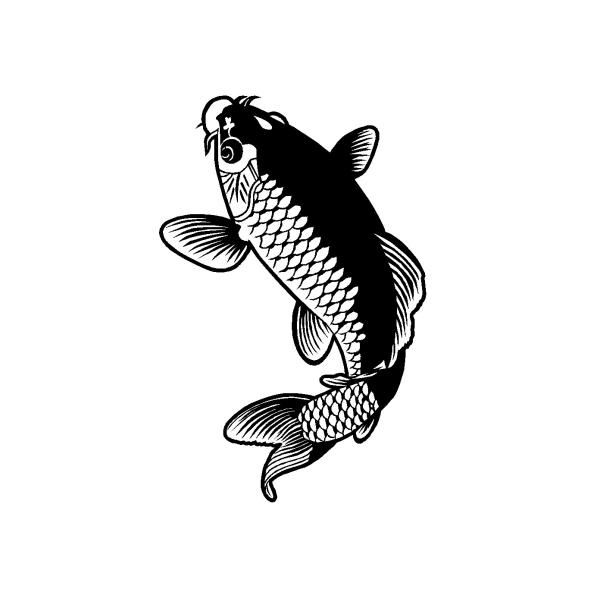 鯉 イラスト カッティングステッカー Buyee Buyee Japanese Proxy Service Buy From Japan Bot Online