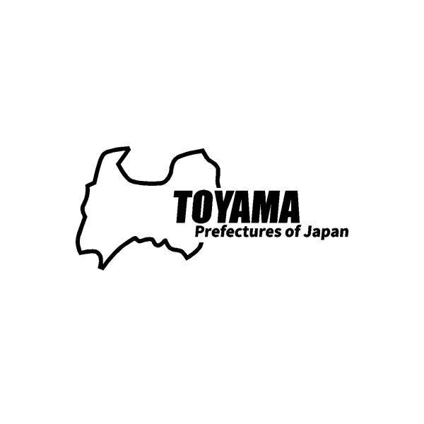 サーキット カッティングステッカー ver.富山県 : Cutting sticker