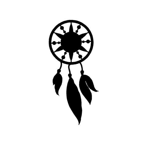 ドリームキャッチャー ver.2 ロゴ カッティングステッカー : Cutting