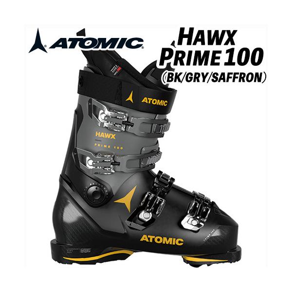 【再】ATOMIC アトミック HAWX PRIME 100 ホークスプライム HAWX 23/24 PRIME 100 (BK/GRY/SAFFRON) ホークスプライム100 ATOMIC