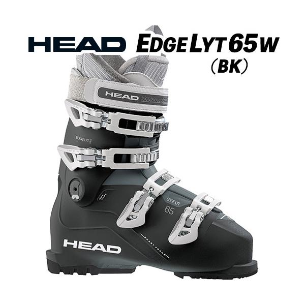 1度のみ使用 HEAD EDGE LYT 65W HV 24-24.5cm 袋付 HEAD 24/25 EDGE LYT 65W HV (BLACK) エッジLYT65W 超軽量ブーツ