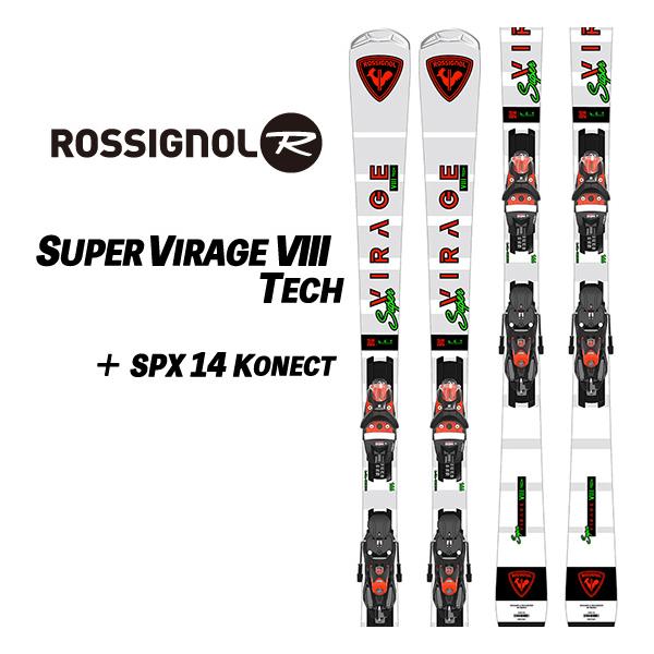 ROSSIGNOL Super VIRAGE VIII TECH 【24-25】 ROSSIGNOL（ロシニョール） 24/25 SUPER VIRAGE VIII TECH (KONECT)+