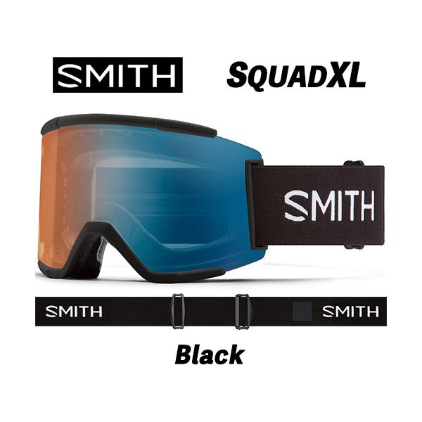 SMITH（ヘルメット、サングラス） 24/25 SQUAD XL SMITH (BLACK