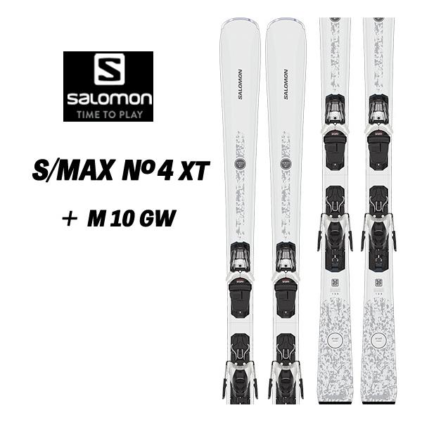 26/27 S/MAX No4 XT + M10 GW エスマックスナンバー4XT  SALOMON サロモンスキー 初中級者向けレディース向き