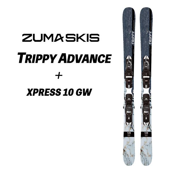 26/27 TRIPPY ADVANCE トリッピーアドバンス ショートスキー  ZUMA ツマ SWALLOW SKI ファンスキー　スキーボード