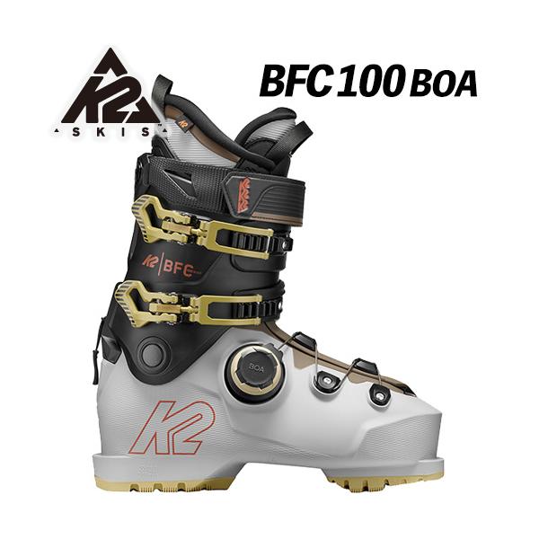 26/27 BFC 100 BOA K2 ブーツ ビーエフシー100ボア 幅広甲高ブーツ B.F.C. 100 足入れしやすい ウォークモード機能搭載