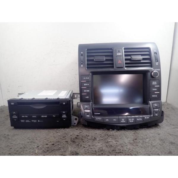 クラウン GRS182純正 カーナビゲーション 86111-30320…156 ☆動作品保証付/V9625/トヨタ純正 86111-30340/ クラウン 前期