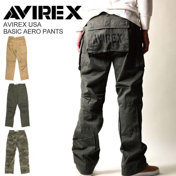 AVIREX(アビレックス アヴイレックス) ミリタリー カーゴパンツ AVIREX(アビレックス アヴイレックス) ミリタリー カーゴパンツ