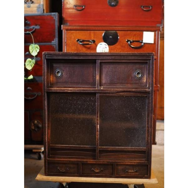 昭和　和箪笥　レトロ　アンティーク家具　古家具 アンティーク家具専門店 古録展】 時代家具 時代箪笥 アンティーク家具