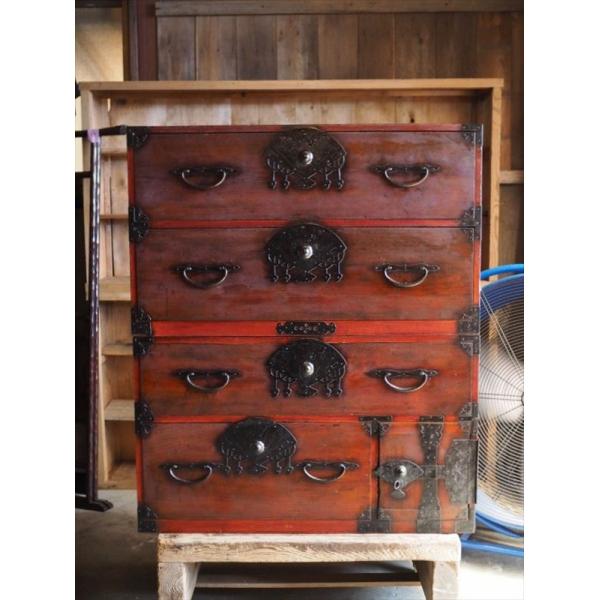 アンティーク家具専門店 古録展】 時代家具 時代箪笥 アンティーク家具