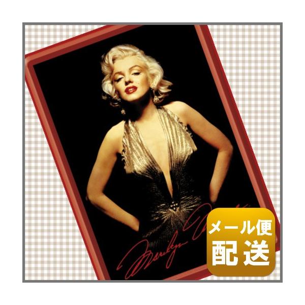 マリリンモンロー グッズ ブリキ ポストカード モンロー 写真 : レトロ