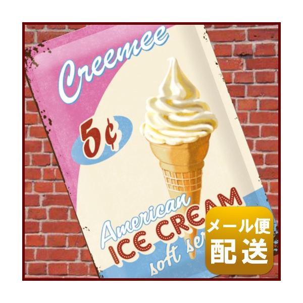 アメリカン レトロ アメリカ 雑貨 ブリキ 看板 アイスクリーム アメリカン レトロ アメリカ 雑貨 ブリキ 看板 アイスクリーム
