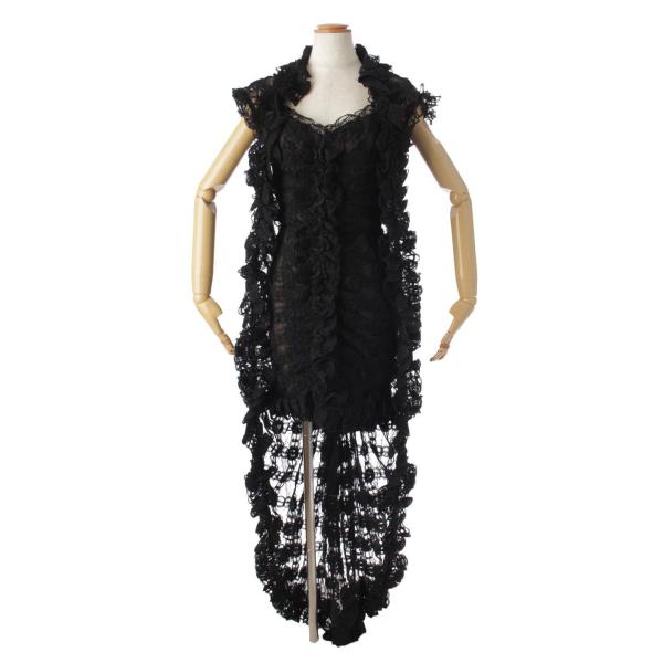 CHANEL 【シャネル】Chanel 08A カメリア オフショルダー レース 