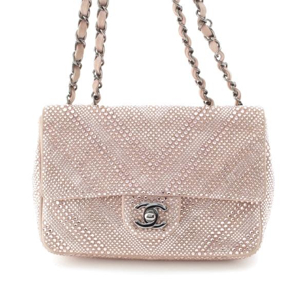 CHANEL ストーン装飾 ショルダーバッグ CHANEL ストーン装飾 ショルダーバッグ