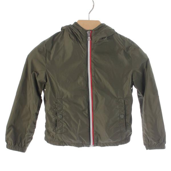 美品✨MONCLER キッズ　ナイロンパーカー　カーキ　130cm MONCLER 【モンクレール】Moncler キッズ NEW URVILLE ナイロン