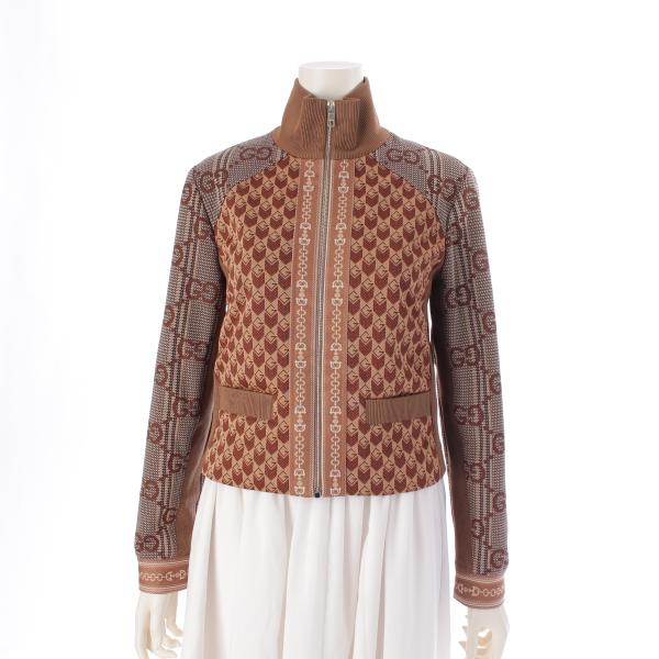 GUCCI（グッチ） 24AW コットン GGジャガード ジップアップジャケット