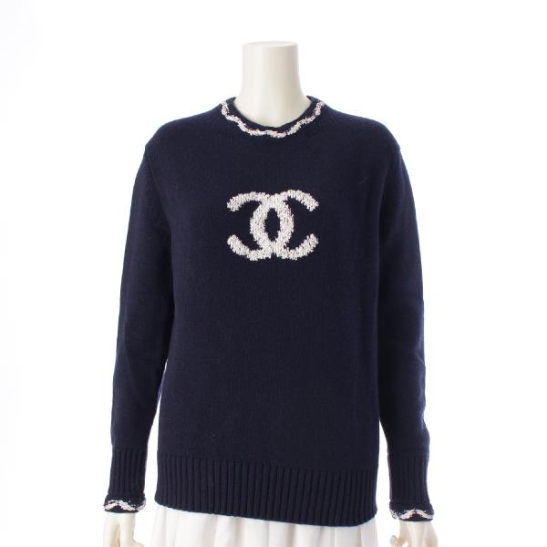 CHANEL（シャネル） 21P カシミヤ ココマーク プルオーバー ニット