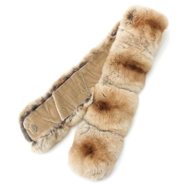 【美品】FOXEY ミンク ファー マフラー daisy lin カシミヤ retrojp_229297