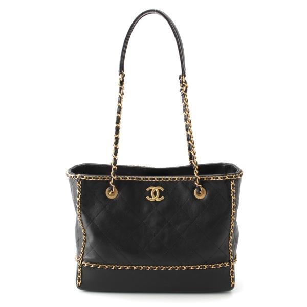 CHANEL（シャネル） マトラッセ ココマーク チェーンラウンド トート