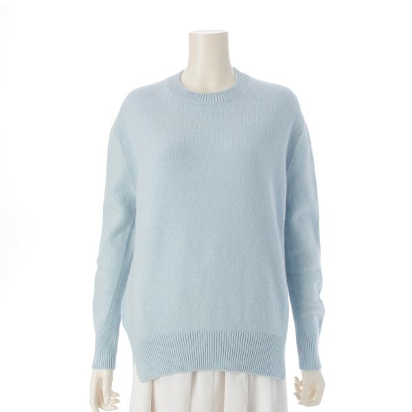 DRAWER（ドゥロワー） 23AW FALL1 ウール カシミヤ 7G天竺編み クルー