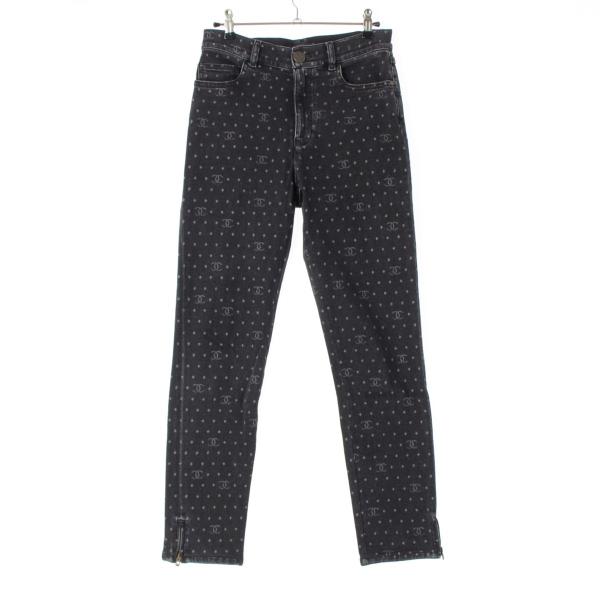 CHANEL（シャネル） 2023 ココマーク ジャガード ドット ジーンズ