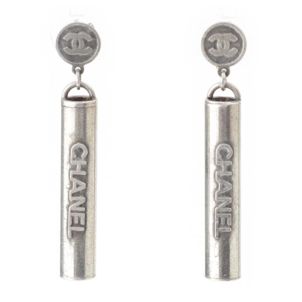 CHANEL（シャネル） SV925 ココマーク ロゴ ピアス シルバー【中古