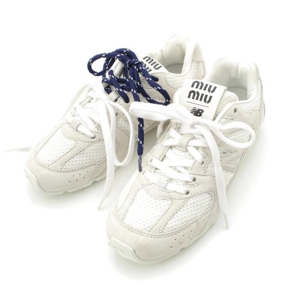 miu miu（ミュウミュウ） ニューバランス スウェード メッシュ 530SL