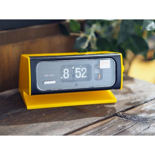 SEIKO パタパタ時計 DP632 T イエロー 50Hz/60Hz(日本全国使用 SEIKO パタパタ時計 DP632 T イエロー 50Hz/60Hz(日本全国使用