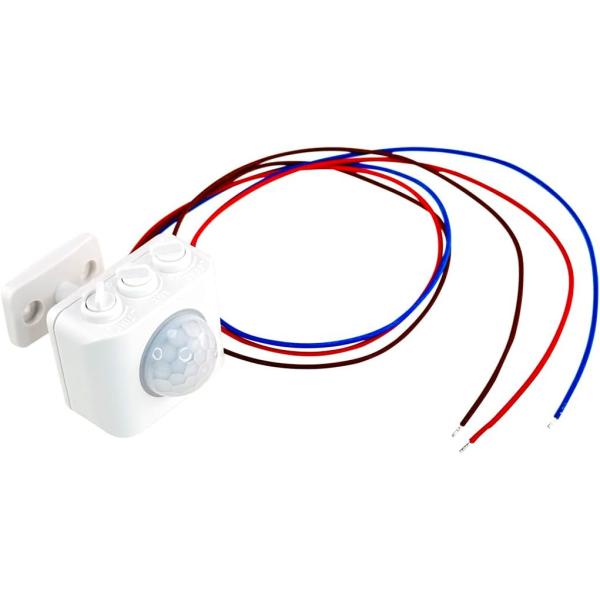 あーるわん様　確認用 延長コード接続済みで簡単取付】後付け 小型 人感センサー