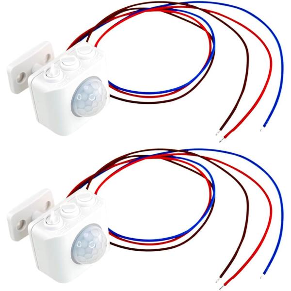 ※必ず電気工事士の資格を持った方が取付工事を行ってください。※本製品は2個セット品になります。既存の照明器具をセンサー点灯式に設定可能な、後付けの小型センサーユニット。灯具内や離れた場所への配線加工がしやすい50cmケーブル仕様です。大きさ...