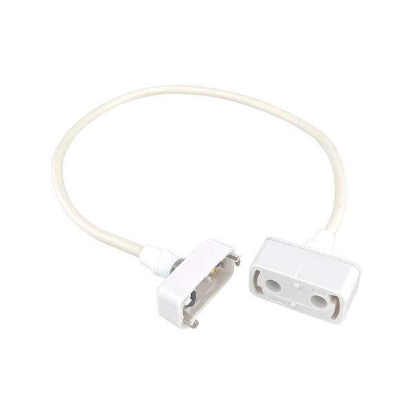 ※この商品は日本郵便「クリックポスト」での発送となります。「代金引換」「時間指定」での発送はお受けできません。天井の引掛シーリングと照明器具の間の電源コードを長くするための延長コード。ペンダントライトなどの位置を下げたり横にずらしたい時に使...