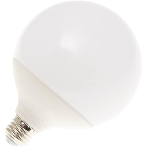 大型LEDボール電球 直径12cm E26口金 白色 やや黄色みのある落ち着いた色調 2600lm 一般電球150W形相当の明るさ 全方向タイプ