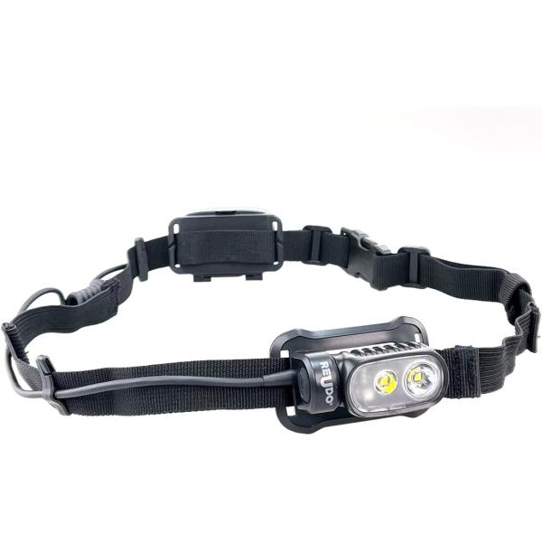 「足元も遠くも明るく照らす」小さくて頼もしい夜間ランニング用前照灯。最大220ルーメンの圧倒的な明るさで正面を照らし、足元は120度の角度でワイドに照射。乾電池を装着した状態でも約140gと軽量です。ウエスト装着なので、頭部装着ライトと異な...