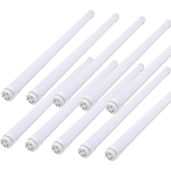 アウトレット C級品 LED蛍光灯 20形 58cm 直管形 9W 1年保証 10本セット