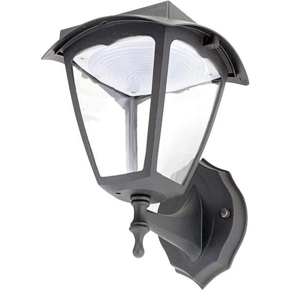 5.5V/2Wのソーラーパネルが一体化されたLEDソーラーウォール・ブラケットライト。太陽の光で充電し、ソーラーパネルからの電流が切れると照明が自動的に点灯、ソーラーパネルからの電流を感知すると照明が自動的に消灯します。 明るさは約40ルー...